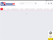 Tablet Screenshot of heizman24.de